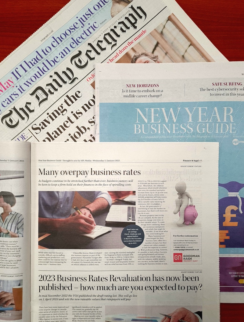 Many Overpay Business Rates Goodman Nash